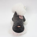 Plaid Jacket for Small Dogs - Autumn and Winter Wear
