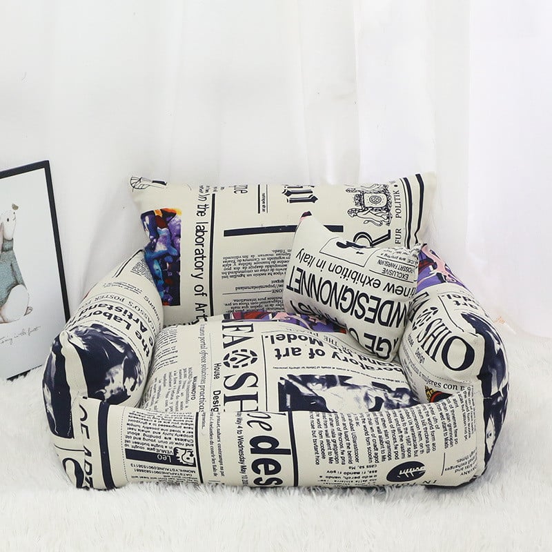 Autumn Winter Canvas Pet Nest Sofa Supplies