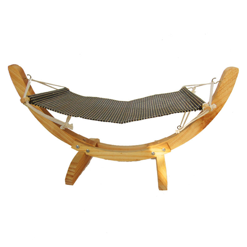 Cat Hammock, Solid Wood Bed, Pet Supplies